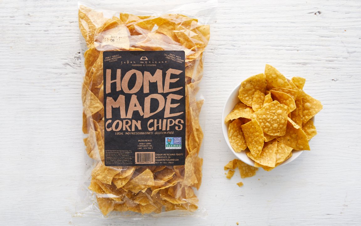 Corn Tortilla Chips 12 oz Sabor Mexicano Good Eggs