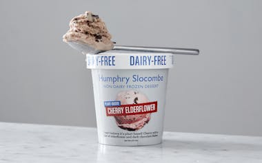 Cherry Elderflower Vegan Ice Cream
