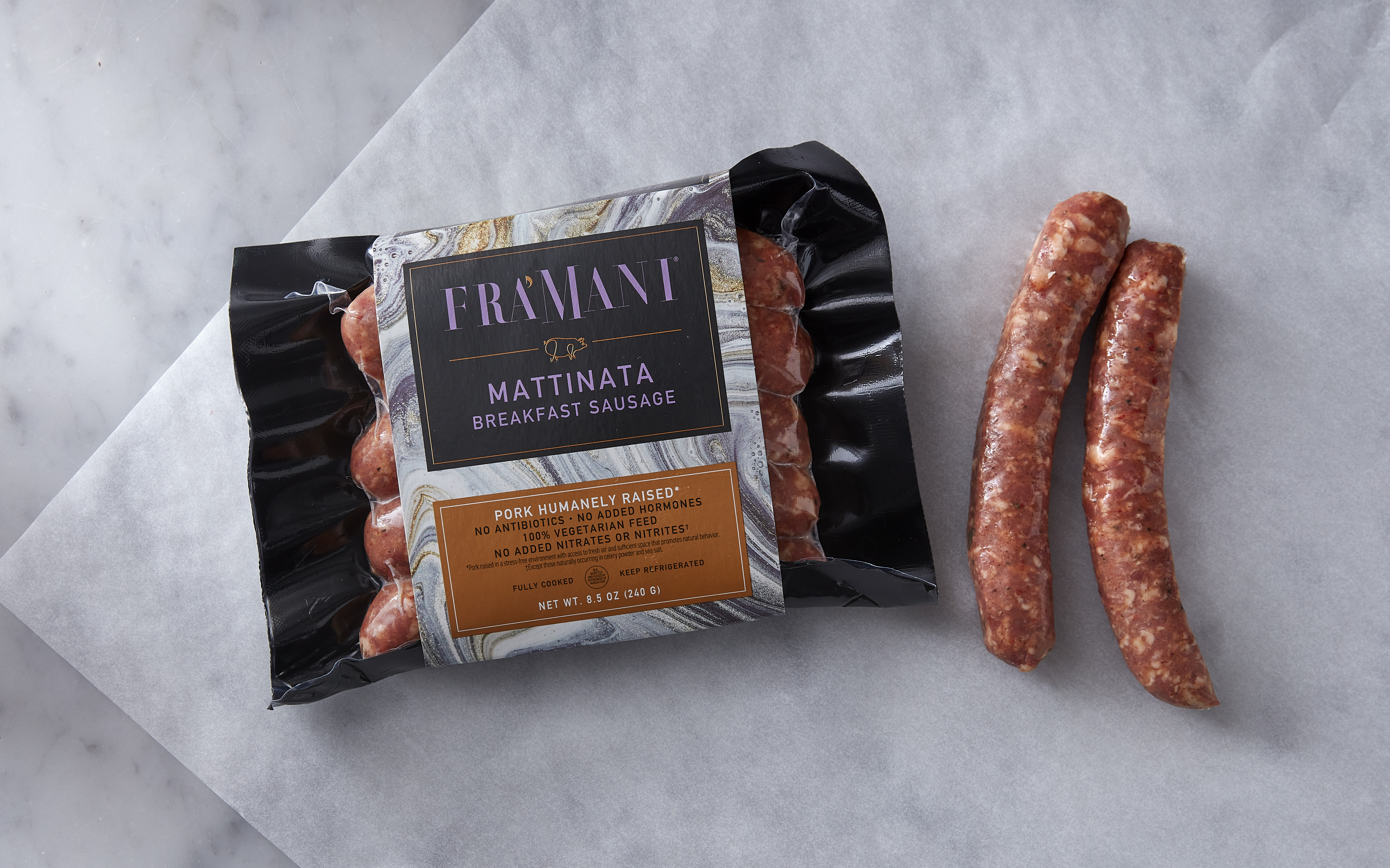 Pork Breakfast Sausage 10 oz Fra' Mani Handcrafted Foods Good Eggs