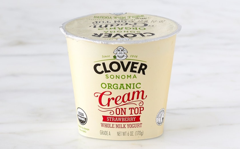Organic Cream on Yogurt | 6 oz Sonoma | Good Eggs