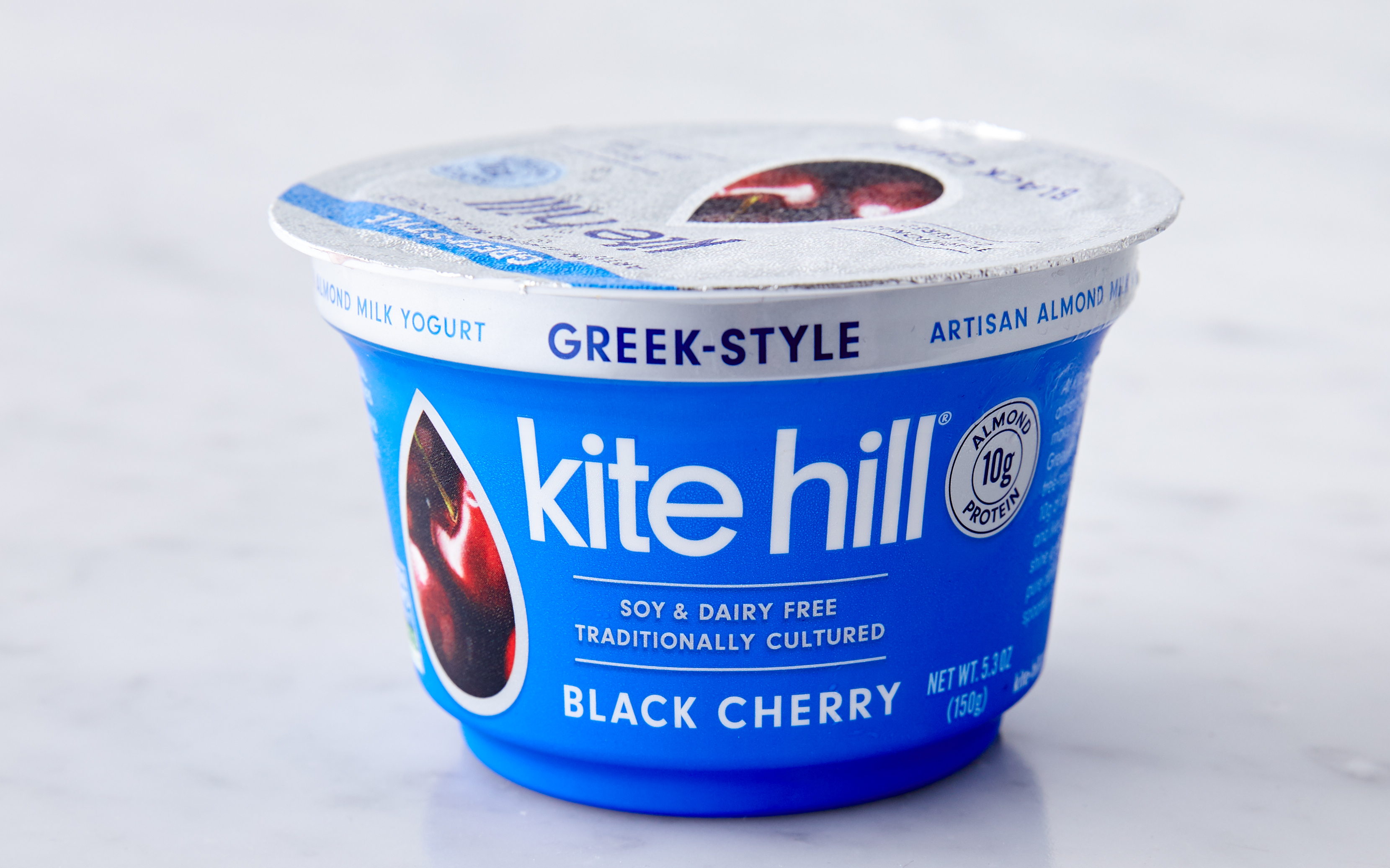 Black Cherry GreekStyle Almond Milk Yogurt Kite Hill SF Bay Good