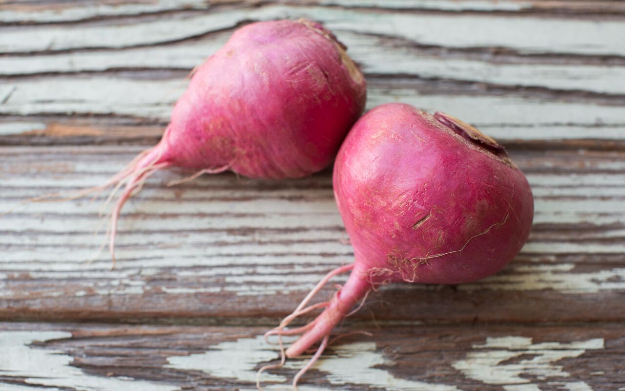 Organic Scarlett Queen Turnips Coke Farms SF Bay Good Eggs