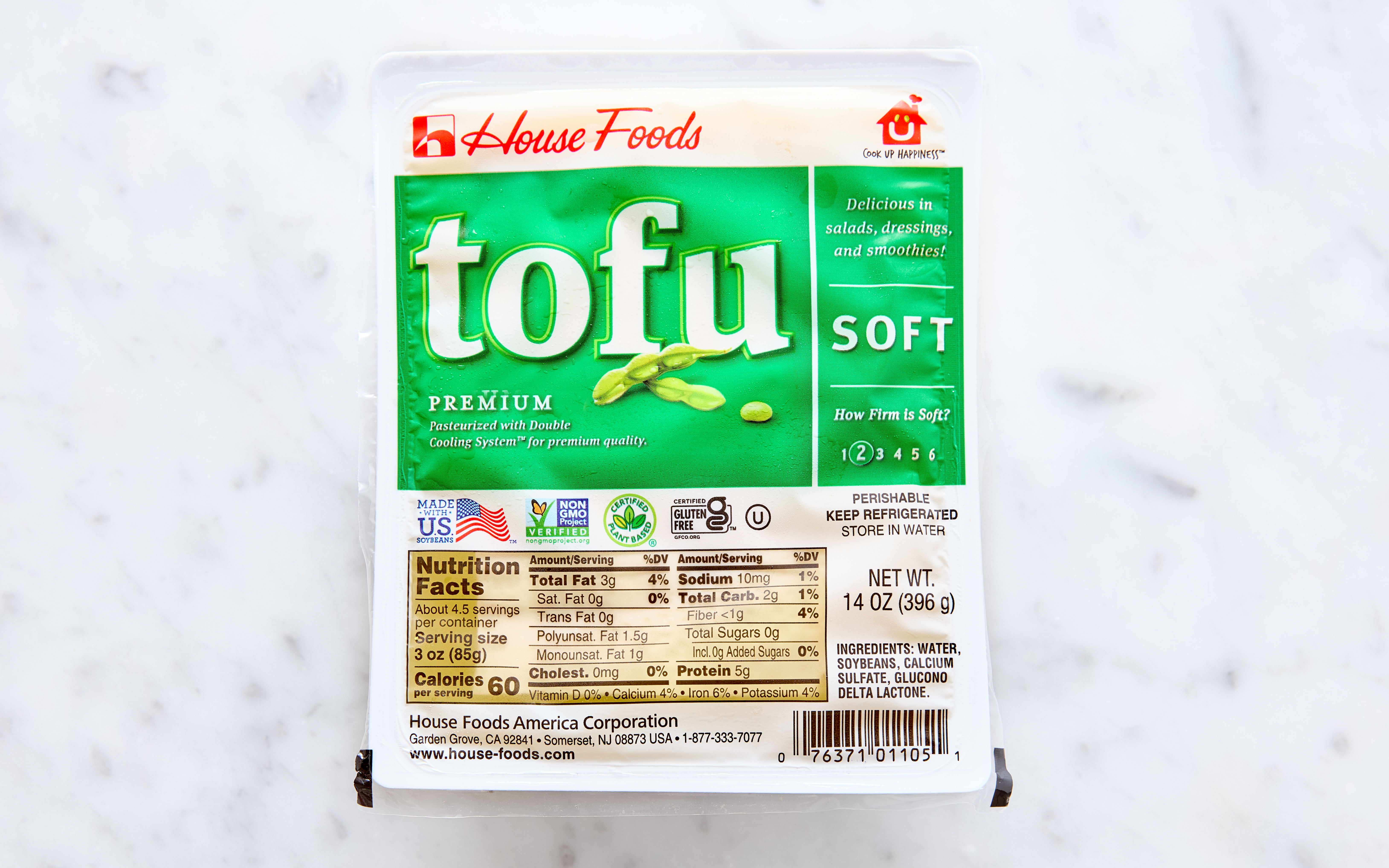 Premium Soft Tofu | 14 oz | House Foods America | Good Eggs