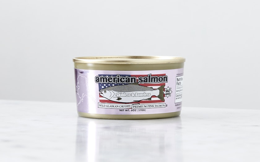 Wild Albacore Tuna with Sea Salt, 6 oz, American Tuna