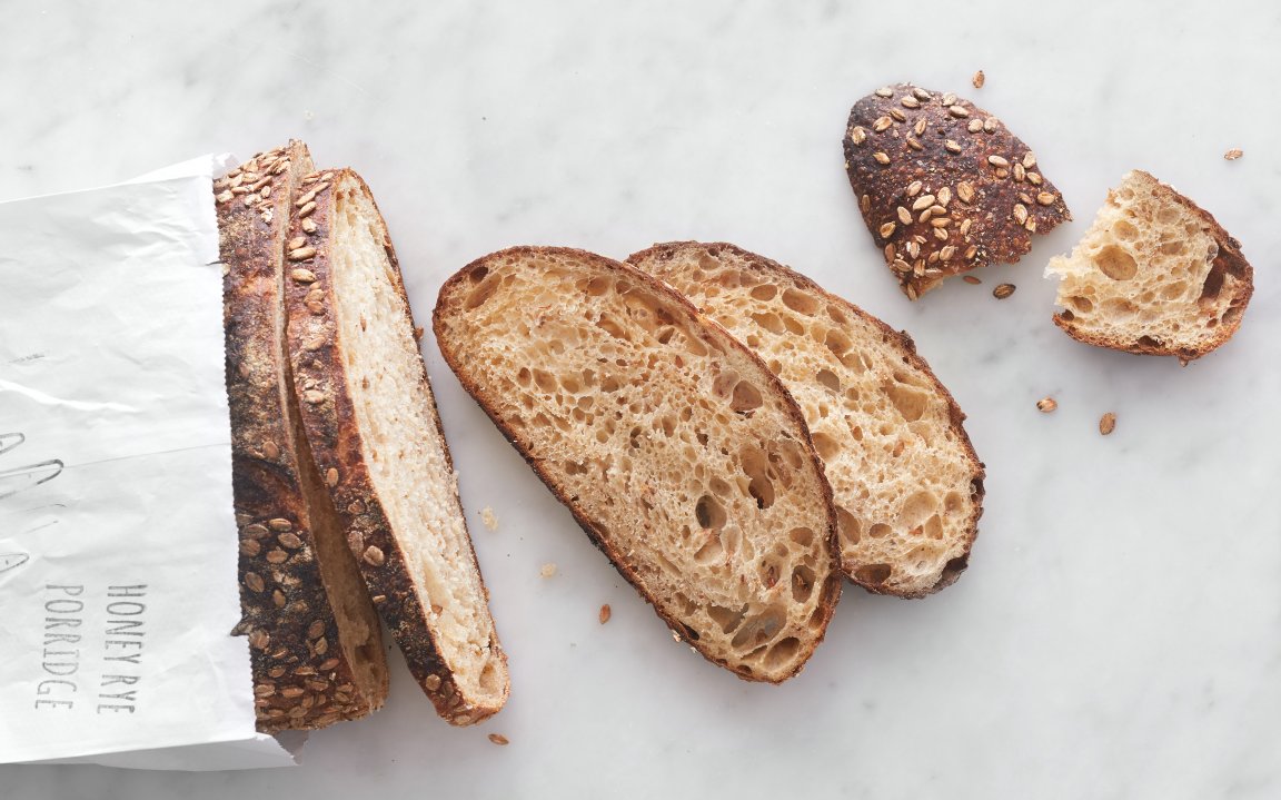 Honey Rye Porridge 32.1 oz As Kneaded Bakery Good Eggs