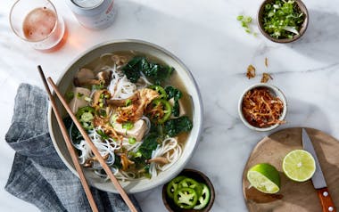 Vegan Mushroom Tofu Pho Meal Kit
