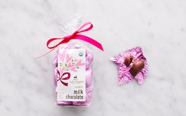 Organic Milk Chocolate Hearts