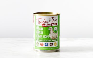 Organic Chicken & Liver Recipe Canned Dog Food