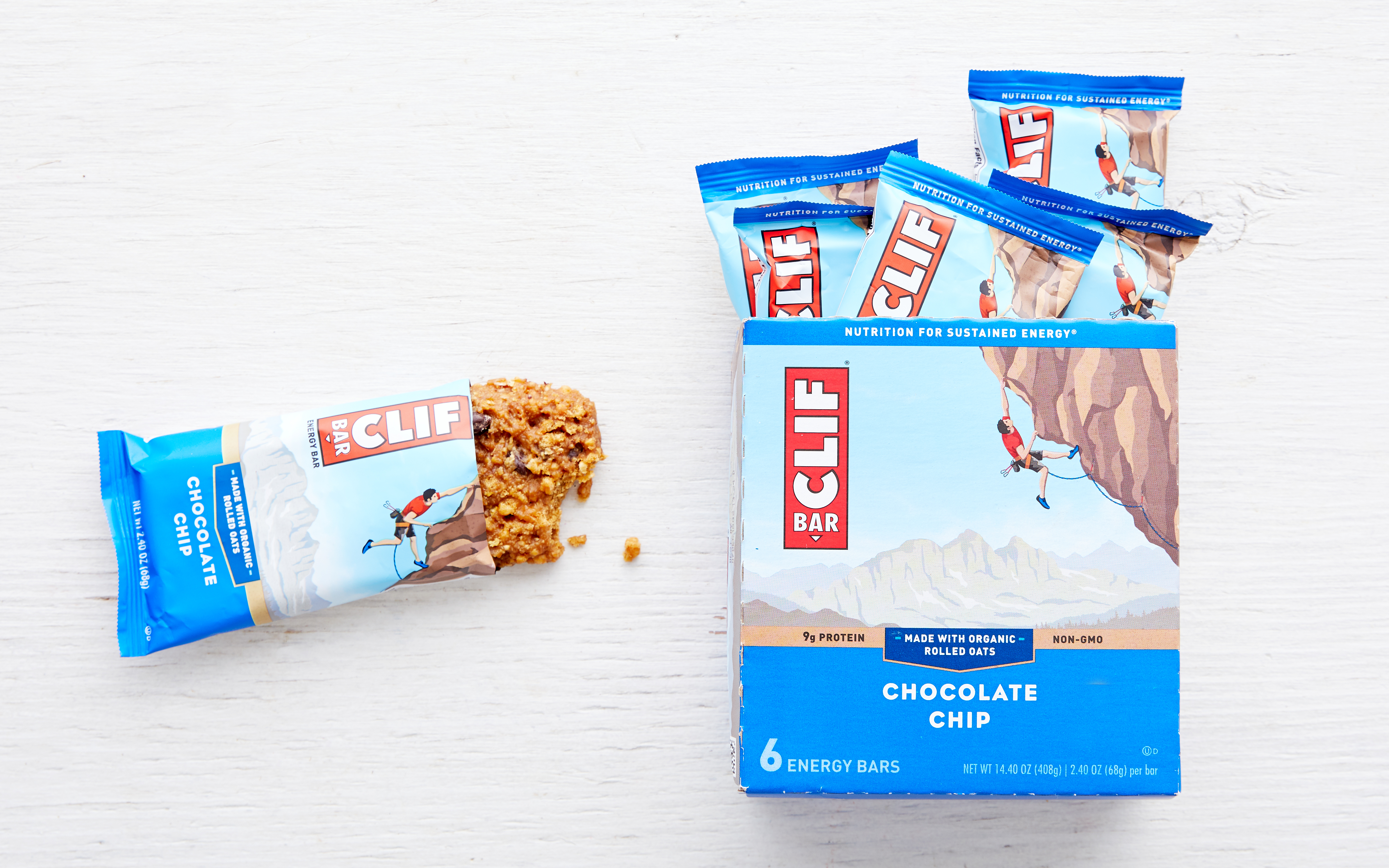 Case of Chocolate Chip Bars 6 count Clif Bar Good Eggs