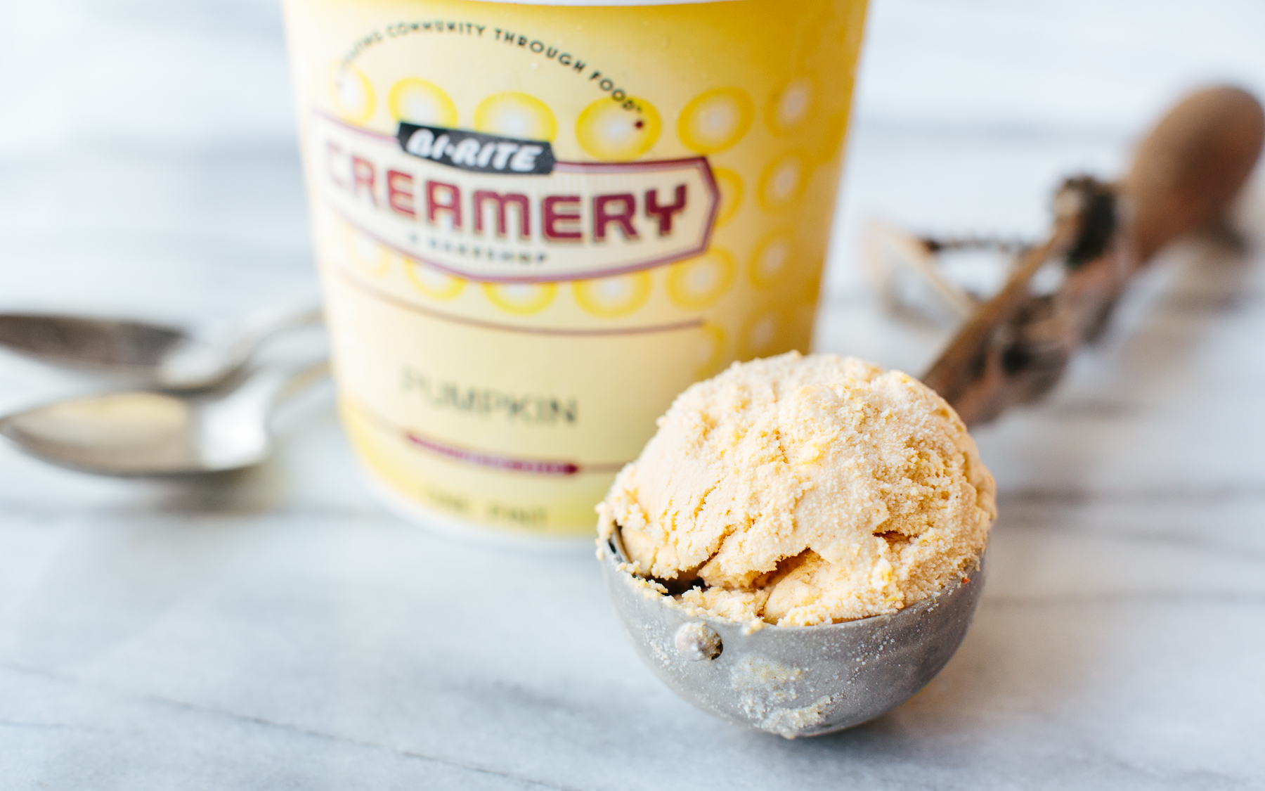 Pumpkin Cheesecake & Graham Cracker Ice Cream 1 pint BiRite