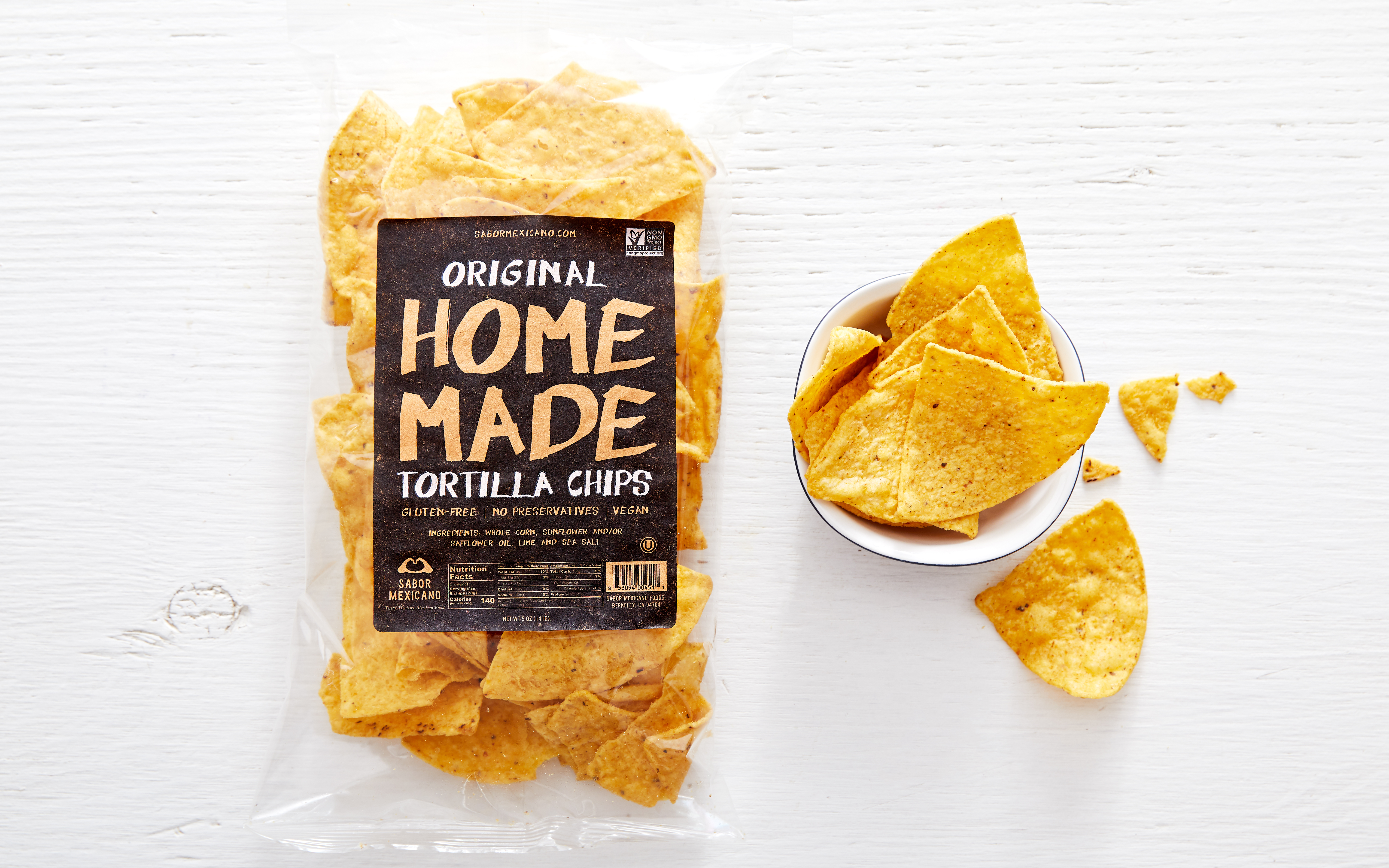 Corn Tortilla Chips 5 oz Sabor Mexicano Good Eggs