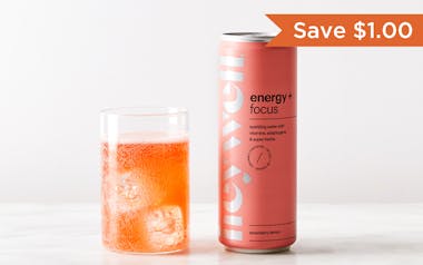 Energy & Focus Strawberry Lemon Sparkling Water