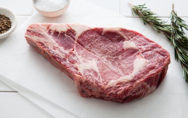 Grass-Fed Bone-In Beef Rib Eye Steak (Frozen)