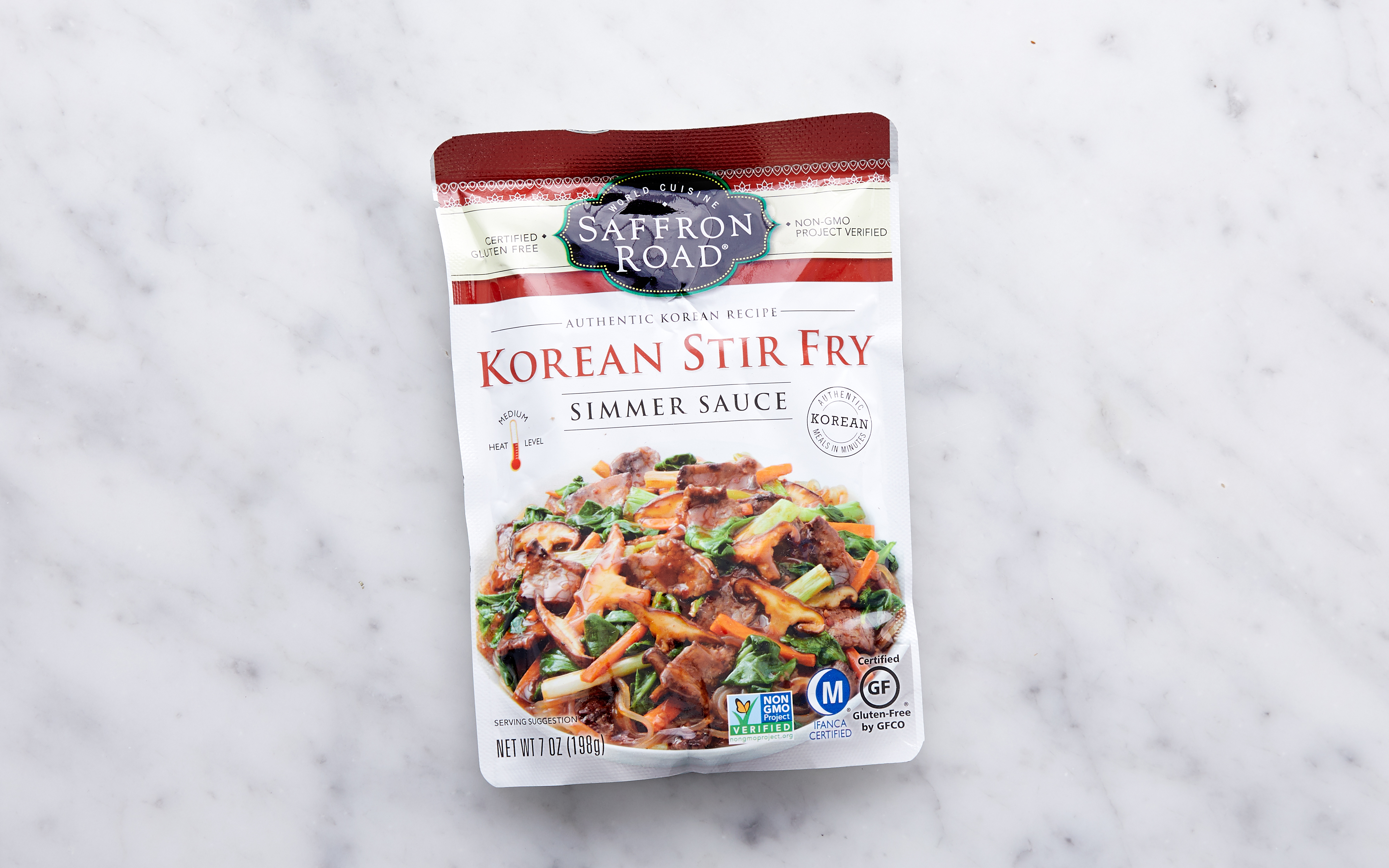 Korean Stir Fry Simmer Sauce 7 oz Saffron Road Good Eggs