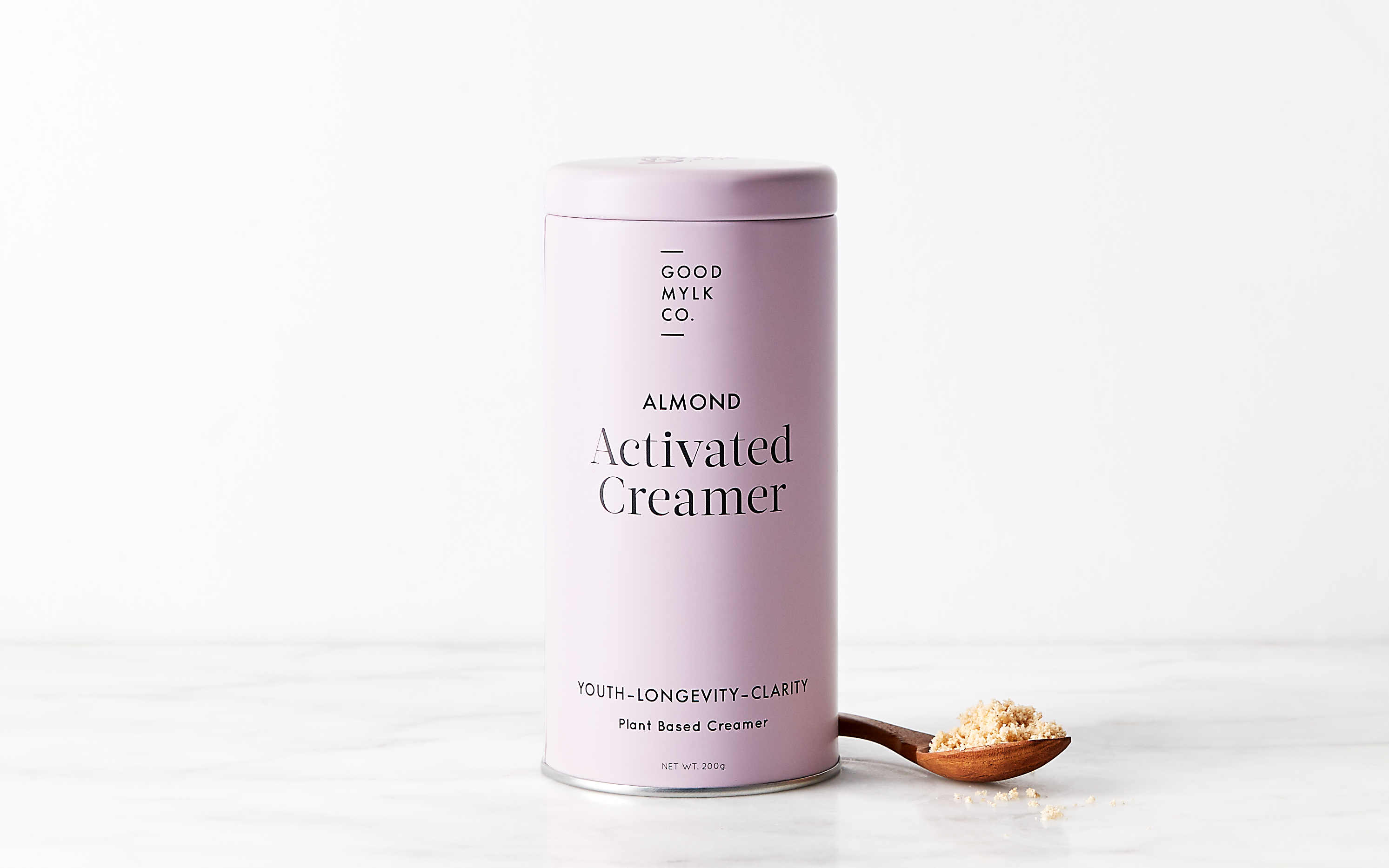 Almond Activated Creamer 20 servings Good Mylk Good Eggs