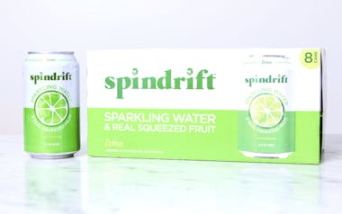 Lime Sparkling Water 8-Pack