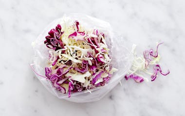 Shredded Green & Red Cabbage