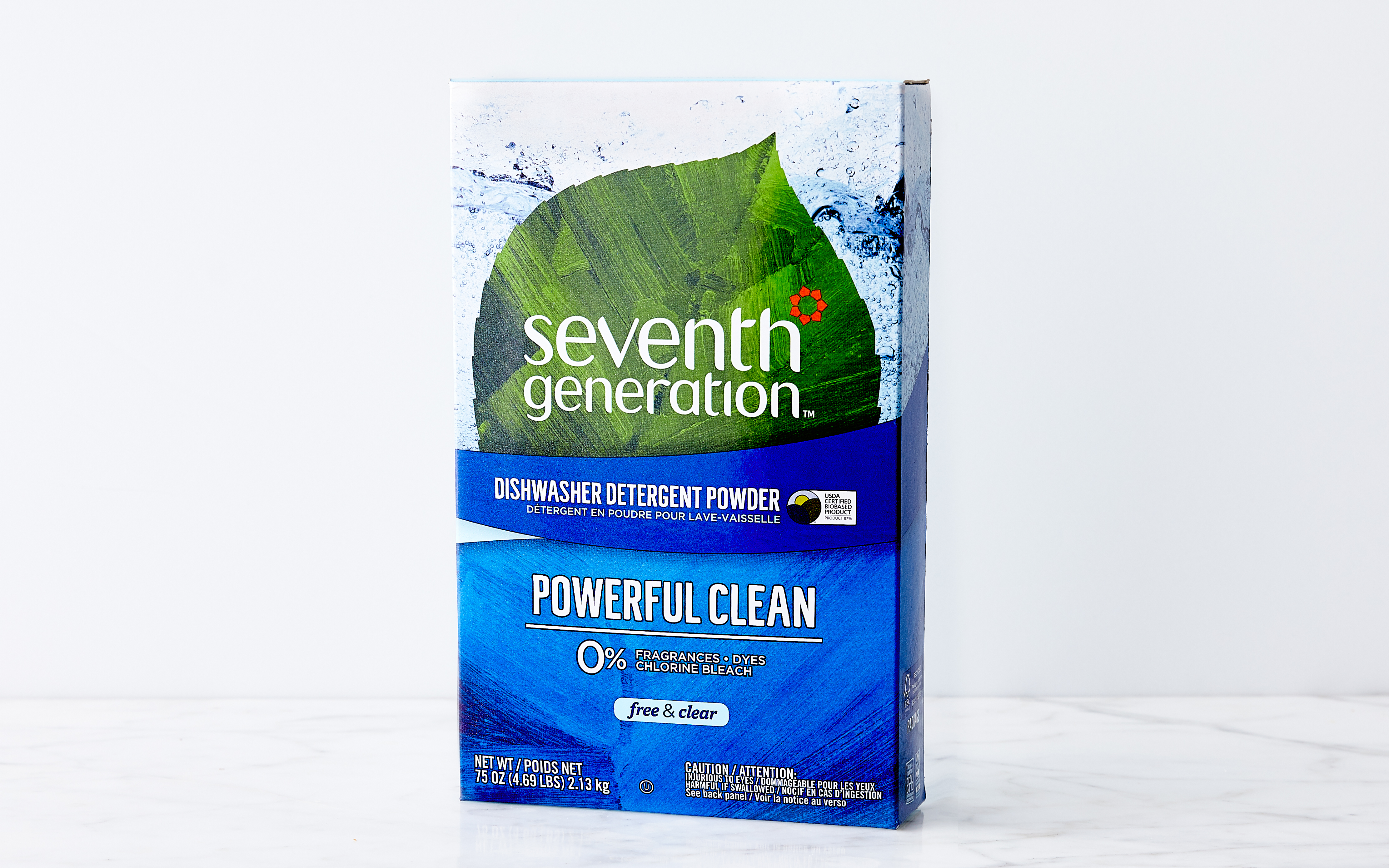 Free & Clear Dishwasher Detergent Powder 45 oz Seventh Generation