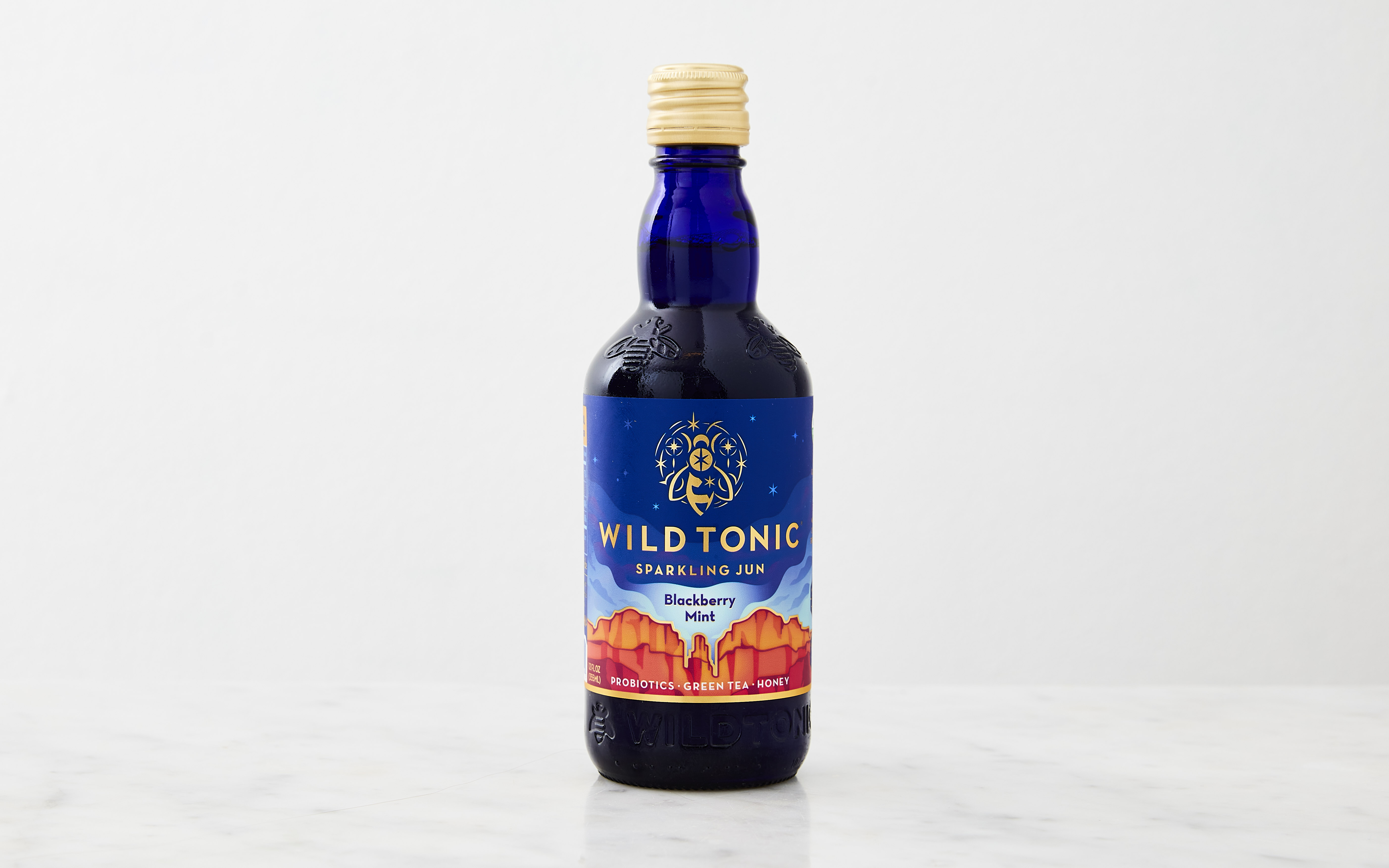 Organic Blackberry Jun Kombucha 12 oz Wild Tonic Good Eggs