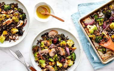 Sheet-Pan Chicken Sausages with Broccoli & Romanesco Kit