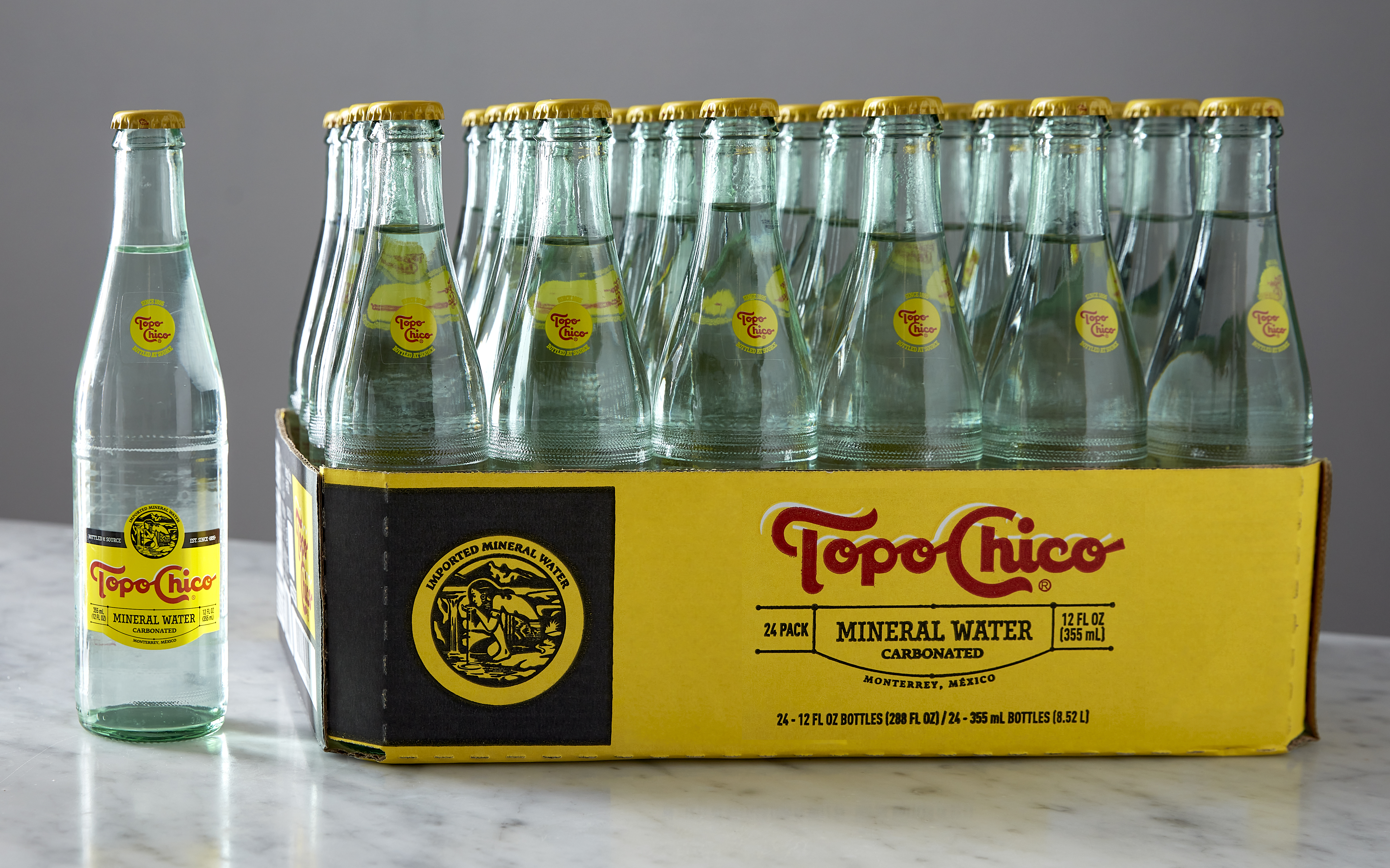 Sparkling Mineral Water 24pack 24 count Topo Chico Good Eggs