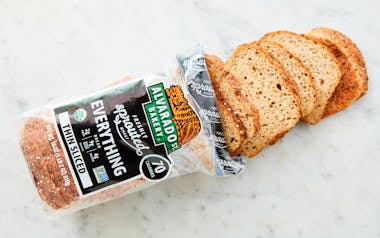Thin-Sliced Sprouted Wheat Everything Bread