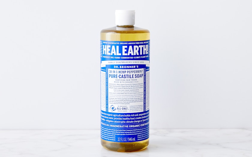 Organic Peppermint Castile Soap | 32 Oz | Dr. Bronner'S | Good Eggs