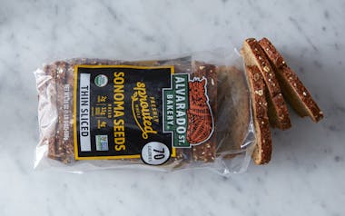 Thin-Sliced Sprouted Wheat Sonoma Seeds Bread