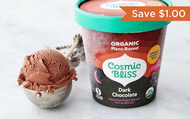 Organic Dark Chocolate Vegan Ice Cream