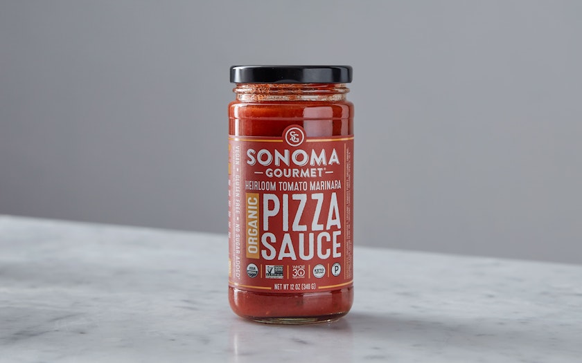 Sonoma Gourmet Pizza Sauce, Organic, Heirloom Tomato Marinara - 12 oz