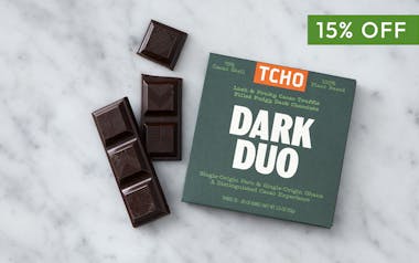 Organic Dark Duo Dark Chocolate Bar