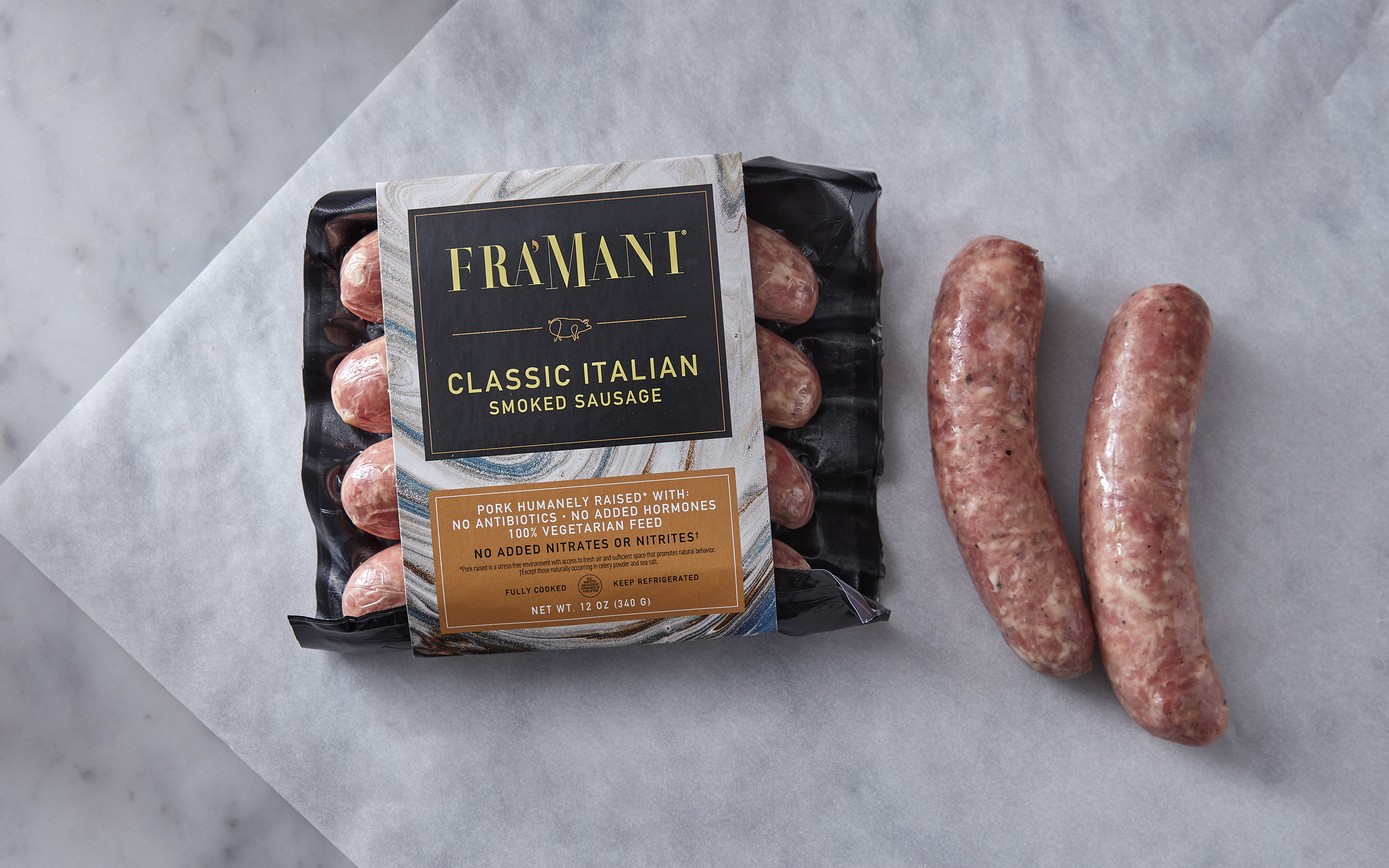 Classic Italian Sausage 12 oz Fra' Mani Handcrafted Foods Good Eggs