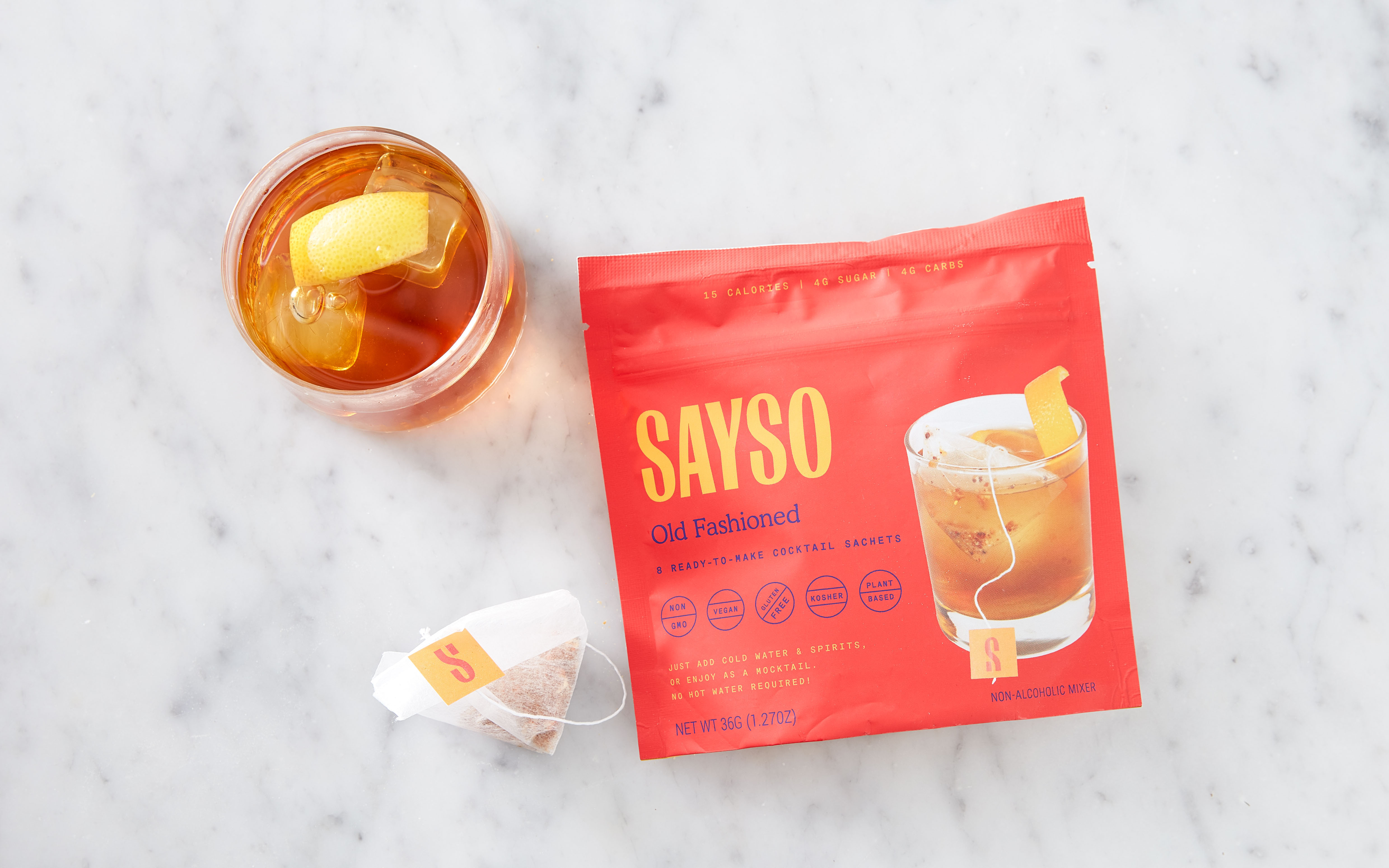 Old Fashioned Cocktail Sachets 8 count Sayso Good Eggs