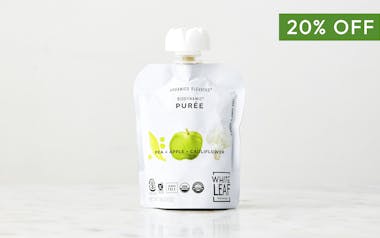 Organic Biodynamic Pea + Apple + Cauliflower Puree (Stage 2+)