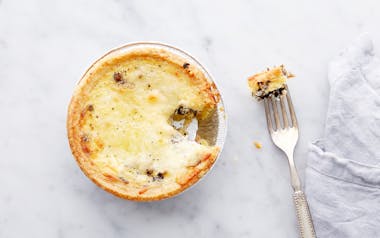 Mushrooms Galore Quiche