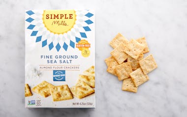 Gluten-Free Fine Ground Sea Salt Almond Flour Crackers