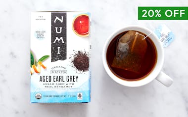 Organic Aged Earl Grey Tea Bags