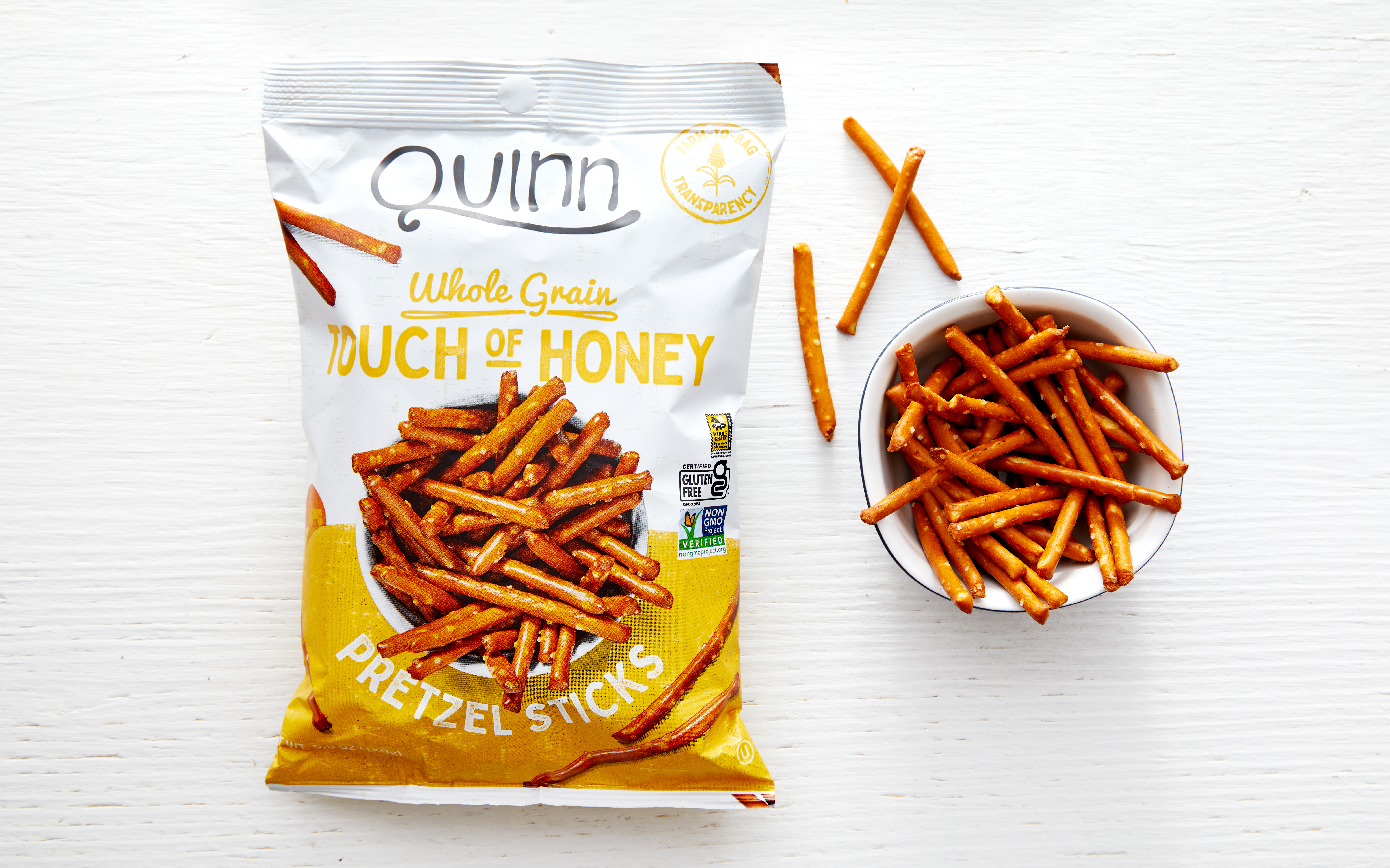 Touch of Honey Pretzels (GlutenFree) 5.6 oz Quinn Snacks Good Eggs