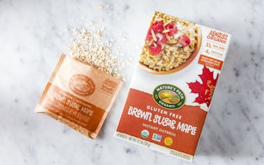 Organic Gluten-Free Brown Sugar Maple Instant Oatmeal