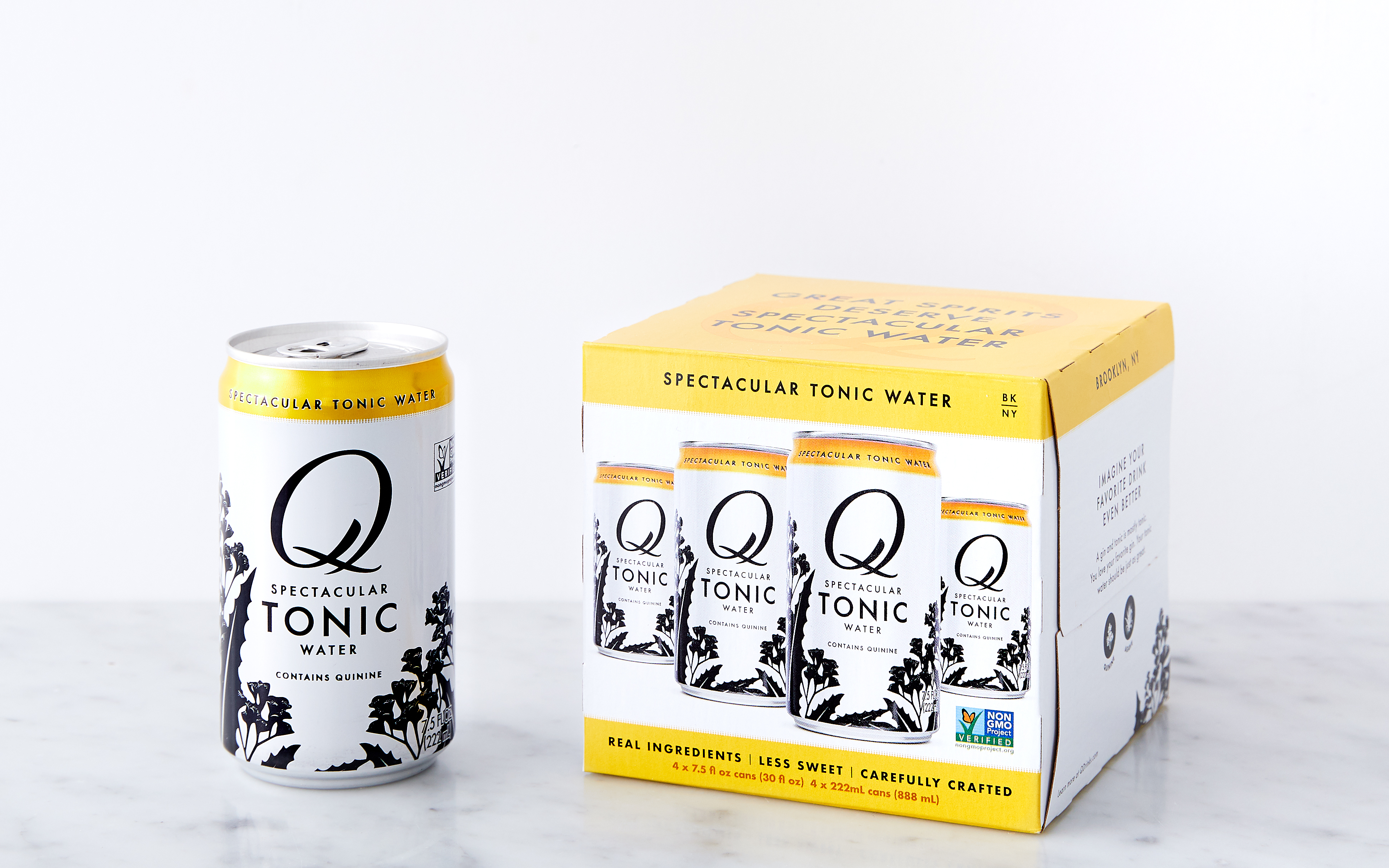 Tonic Water Cans 4 count Q Mixers Good Eggs