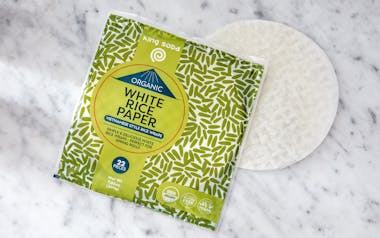 Organic White Rice Paper Wraps