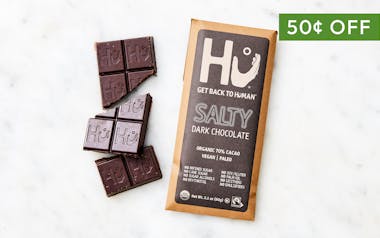 Organic Salty 70% Dark Chocolate Bar