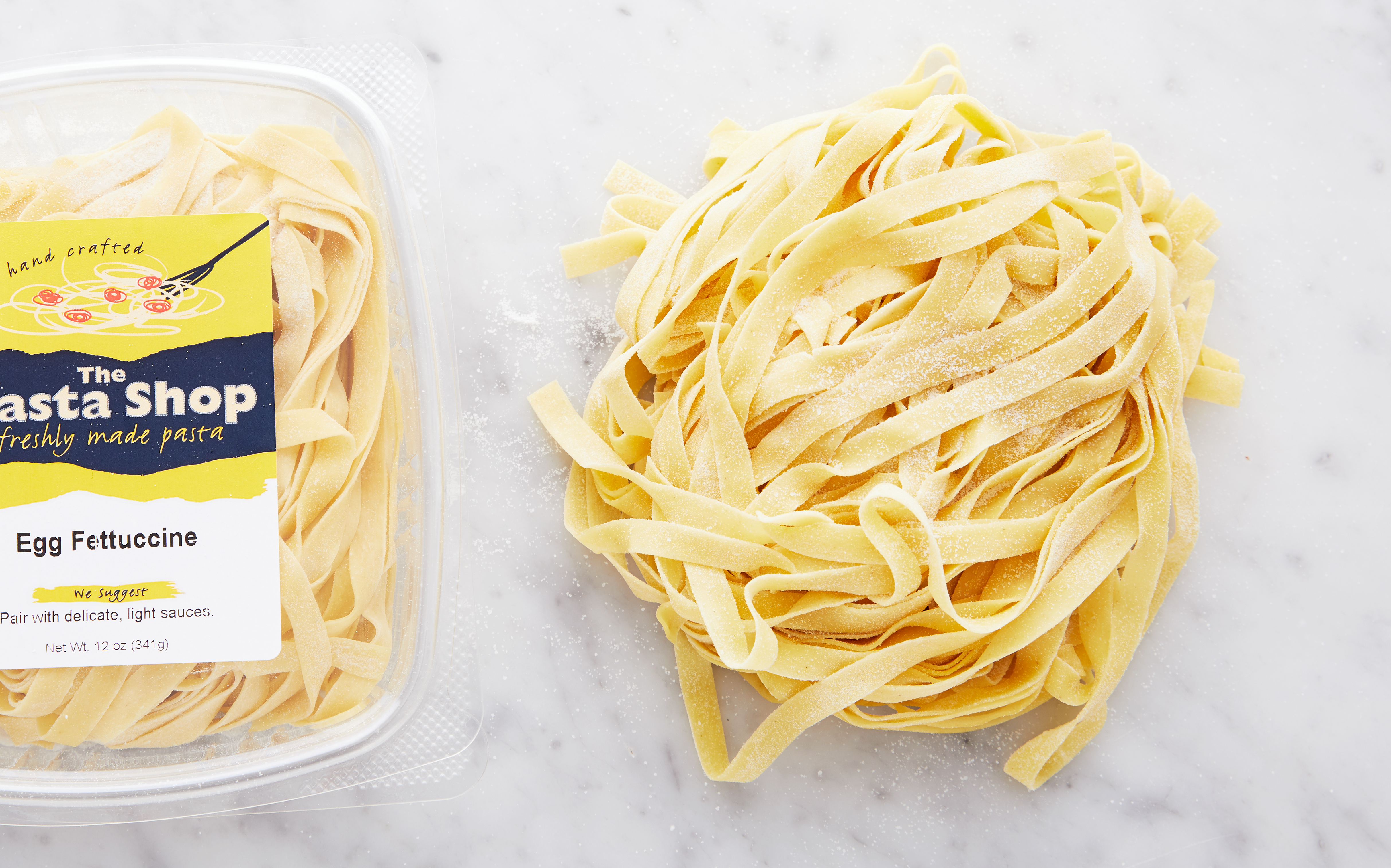 Egg Fettuccine 12 oz The Pasta Shop Good Eggs