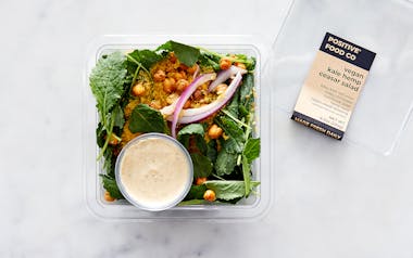 Vegan Kale Hemp Caesar Salad