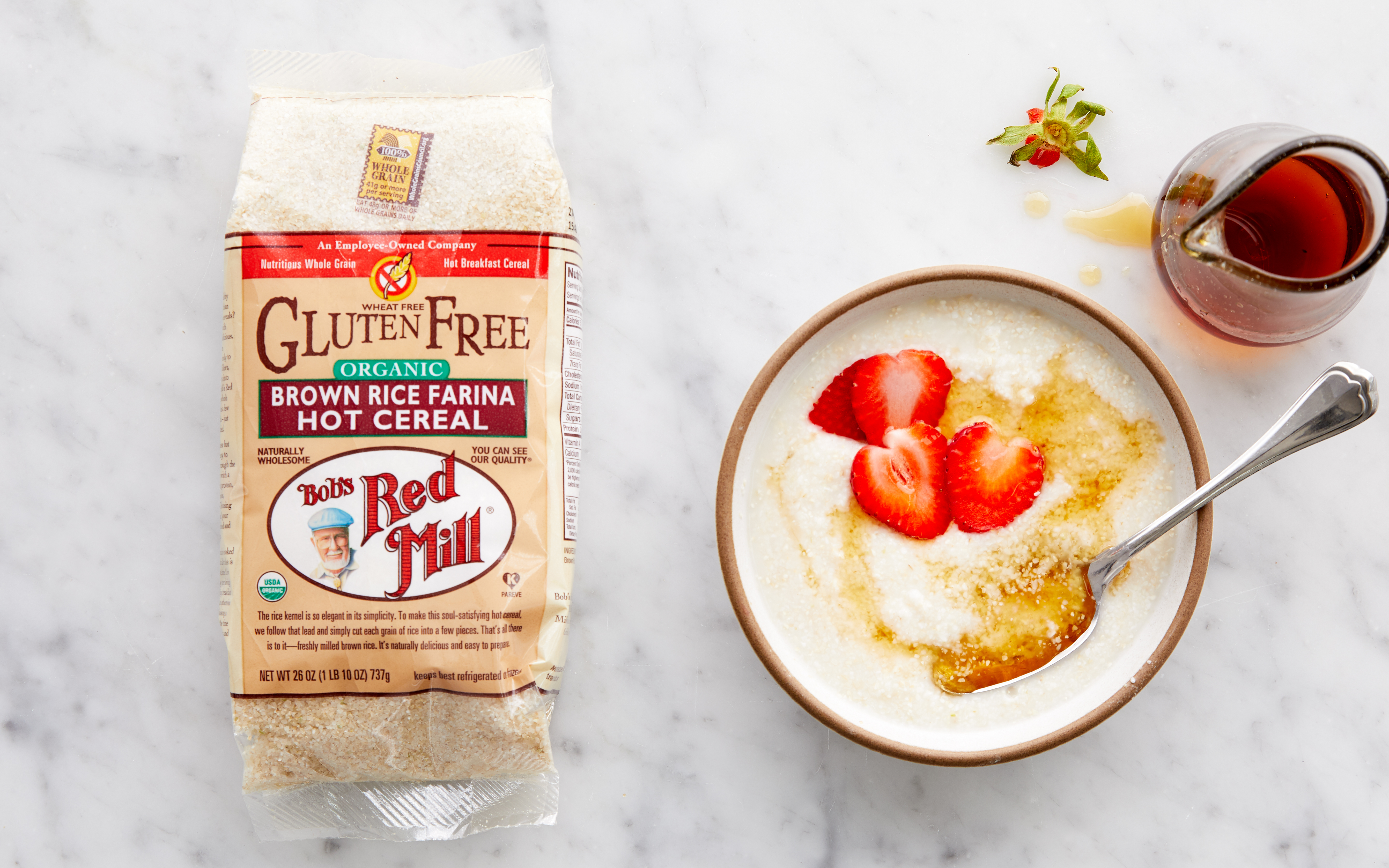 Organic Brown Rice Hot Cereal (Farina) 26 oz Bob's Red Mill Good Eggs