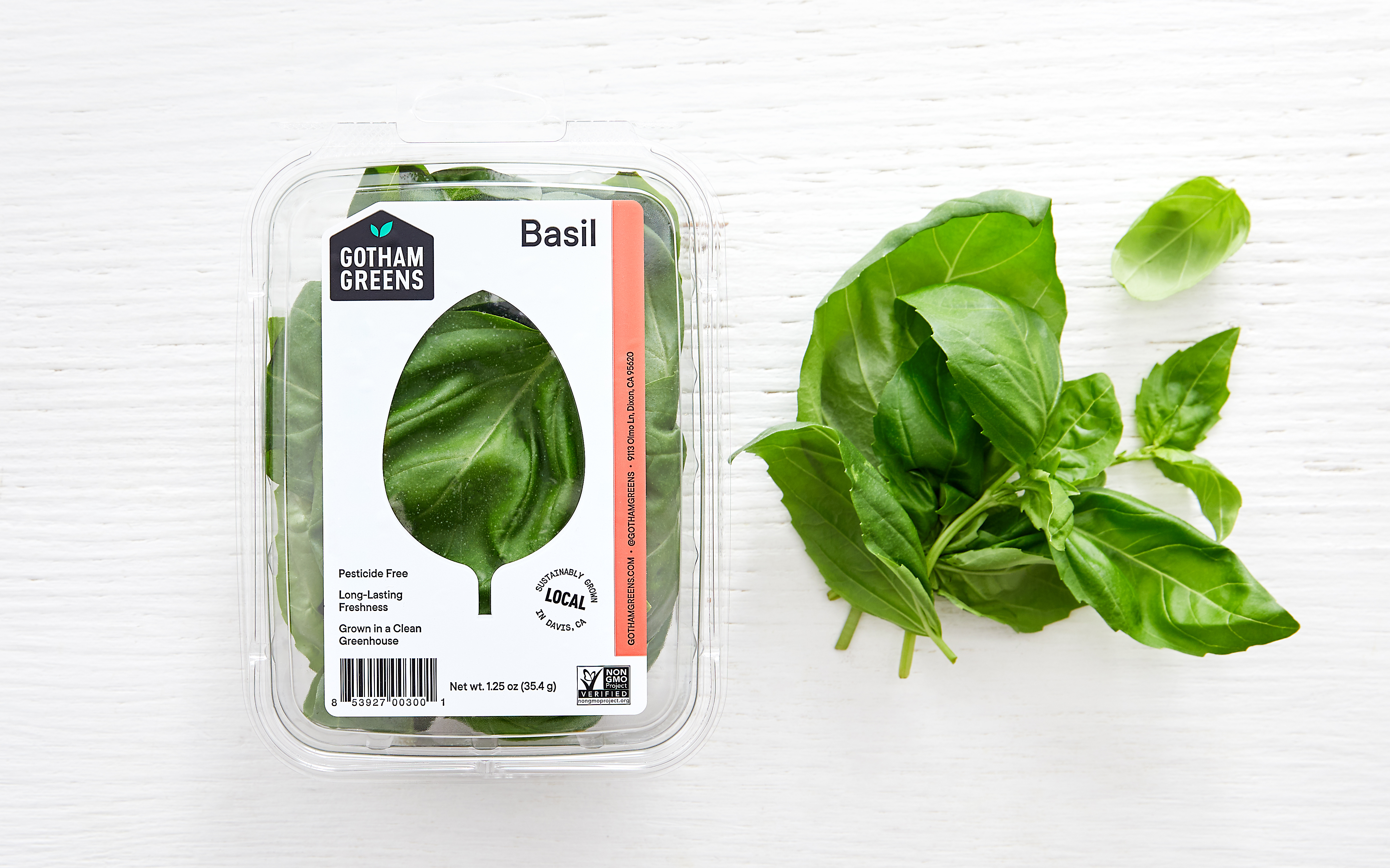 Basil Leaves 1.25 oz Gotham Greens Good Eggs