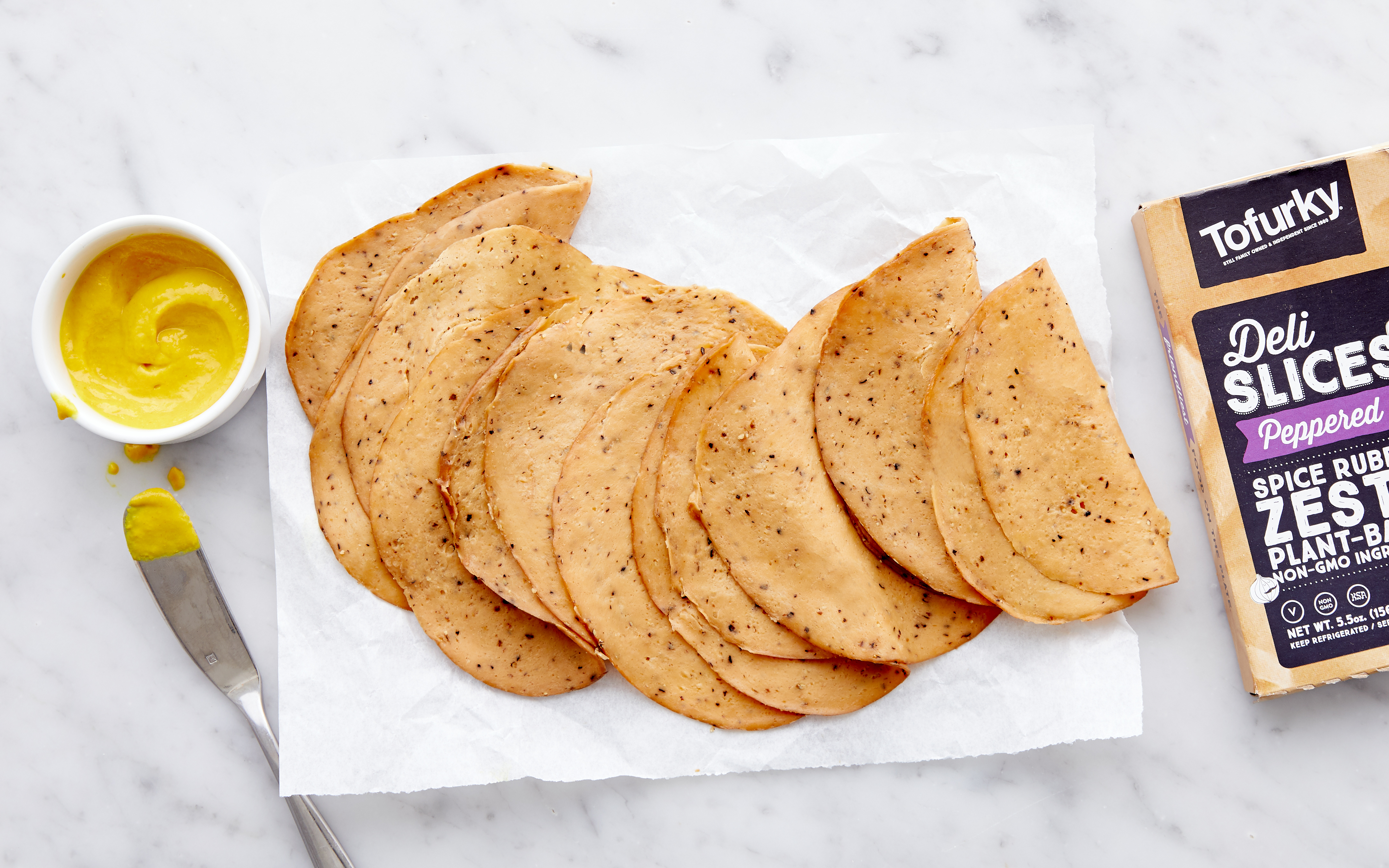 Vegan Peppered Deli Slices Tofurky