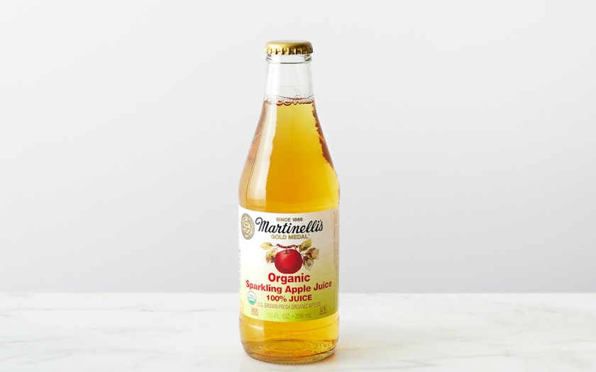 100% Apple Juice 10oz Glass Bottle - Still Juices - S. Martinelli & Co