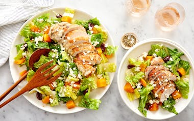 Greek Chopped Chicken Salad with Beets & Feta