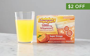 Super Orange 1000mg Vitamin C Drink Mix